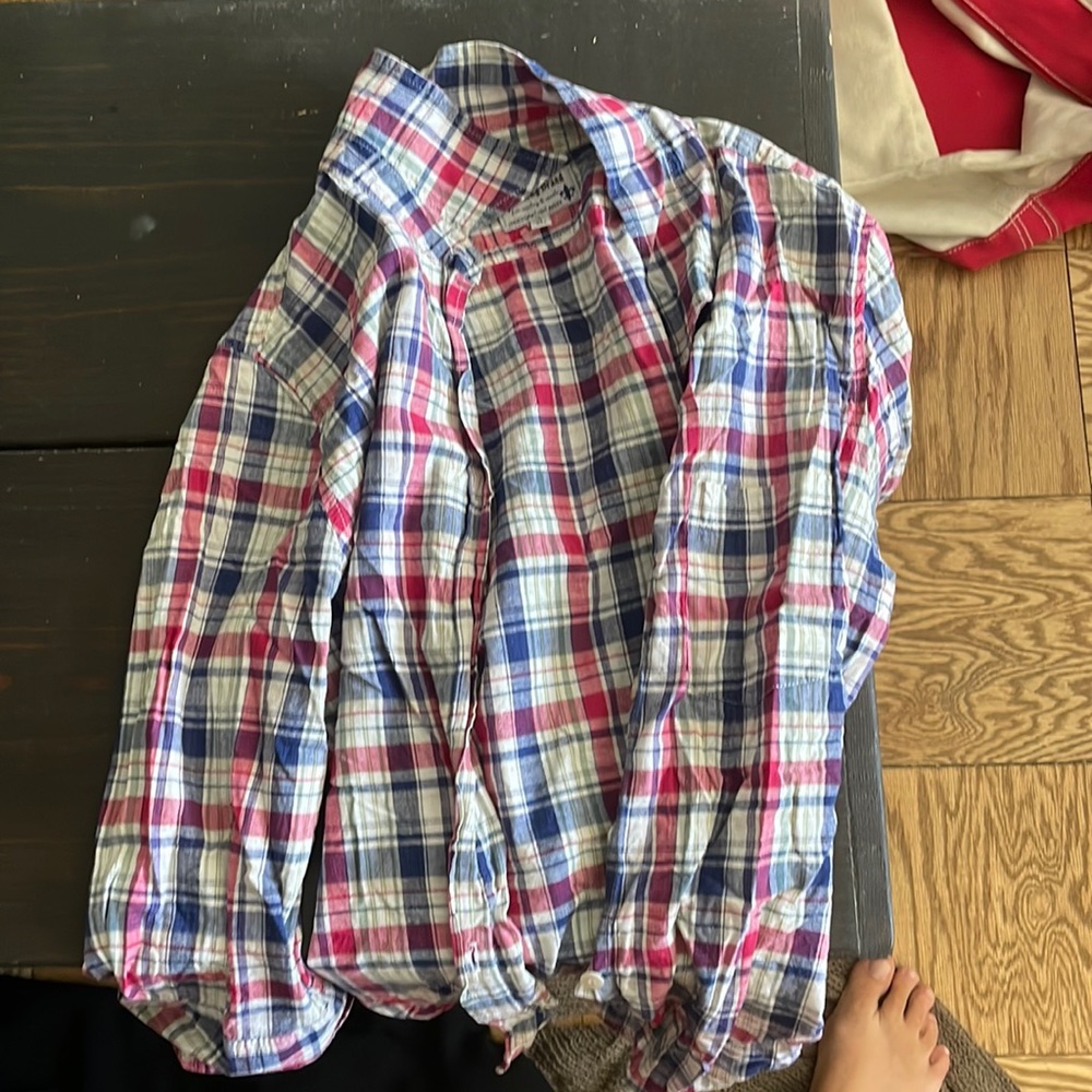 Lucky button down